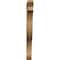 Ekena Millwork Funston Slat Rough Sawn Bracket, Western Red Cedar, 4"W x 40"D x 44"H BKT04X40X44FST06RWR - alternate 2
